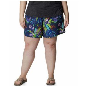 Columbia Bogata Bay Printed Stretch Shorts 2X